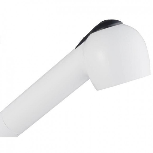 Dipra Robinet Mitigeur De Cuisine Saturnos - Avec Douchette - Bec Mobile - Blanc