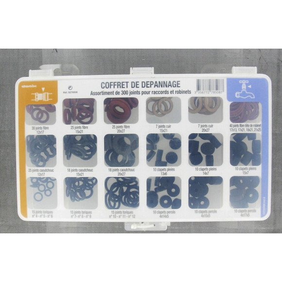 Coffret De Dépannage De 300 Joints Comap