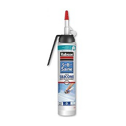 Silicone Carrelage Rubson Transparent, 200 Ml Mastic Sans Pistolet Sdbs Transpar