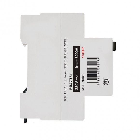 Interrupteur Différentiel Debflex, 30 Ma 63 A A