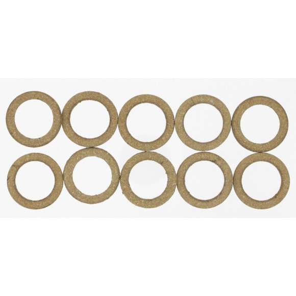 Lot De 10 Joints Cuir, 15/21 Mm Comap