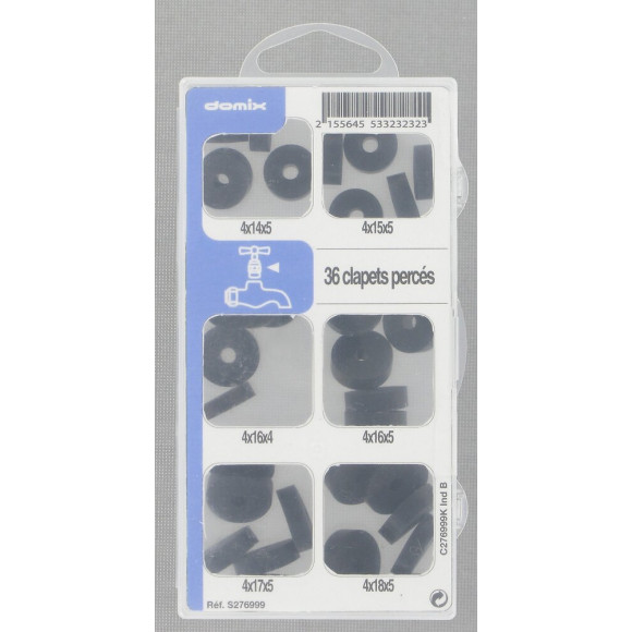 Coffret De 36 Clapets Percés Comap