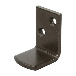 Butée De Fermeture Acier Prépeint, H.35 X L.30 X P.45 Mm