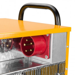 Power Tool - Chauffage D'atelier Électrique - Puissance Chauffe 7500w/15000w Débit D'air 1090m³/h - Soufflant Chantier - Jau