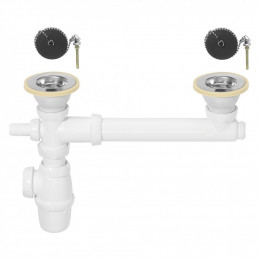 Vidage Évier D.60 Bacs Sans Trop Plein