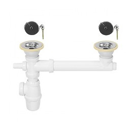 Vidage Évier D.60 Bacs Sans Trop Plein