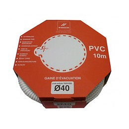 Raccord Souple En Pvc Spiralé Diam.40 Mm Wirquin
