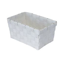 Panier En Plastique Blanc-blanc 0, Happy