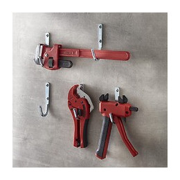 Lot De 5 Crochets Lot De 5 Crochets Grand Modèle Mottez, H.12.5 X L.4 X P.4 Cm