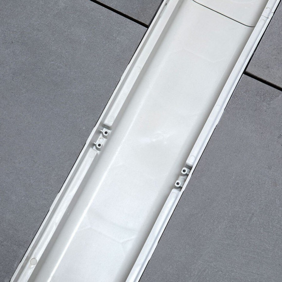 Caniveau Standard Plus 1000 X 130 X 75 Mm Clipsable - Gris