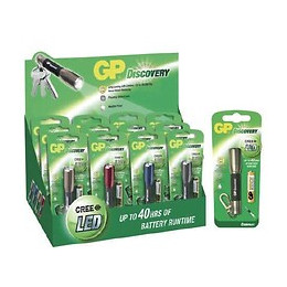 Lampe Et Torche Gp Batterie Lce 202 Presentoir