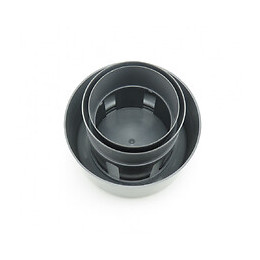 Chapeau De Ventilation Ø 100 F / 110 M / 125 M, Sans Moustiquaire, Pour Évent De Fosse Septique, Micro-station - Adequa - Tav