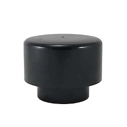 Chapeau De Ventilation Ø 100 F / 110 M / 125 M, Sans Moustiquaire, Pour Évent De Fosse Septique, Micro-station - Adequa - Tav