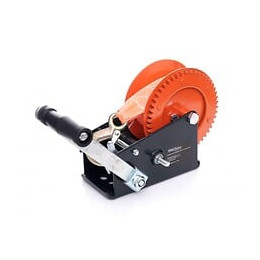 Dcraft - Treuil Manuel Avec Sangle - Treuil De Halage - Sangle 50mm/8m - Capacité 1588 Kg (3500 Lbs) - Orange