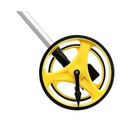 Dcraft - Roue De Mesure Avec Affichage - Diamètre 160 Mm - Précision 0,5% - Dispositif De Mesure - Jaune