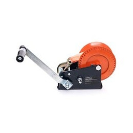 Dcraft - Treuil Manuel Avec Sangle - Treuil De Halage - Sangle 50mm/8m - Capacité 1588 Kg (3500 Lbs) - Orange