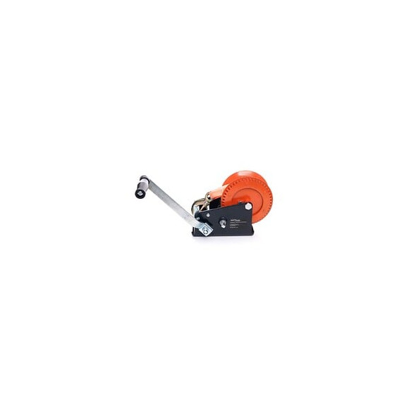 Dcraft - Treuil Manuel Avec Sangle - Treuil De Halage - Sangle 50mm/8m - Capacité 1588 Kg (3500 Lbs) - Orange