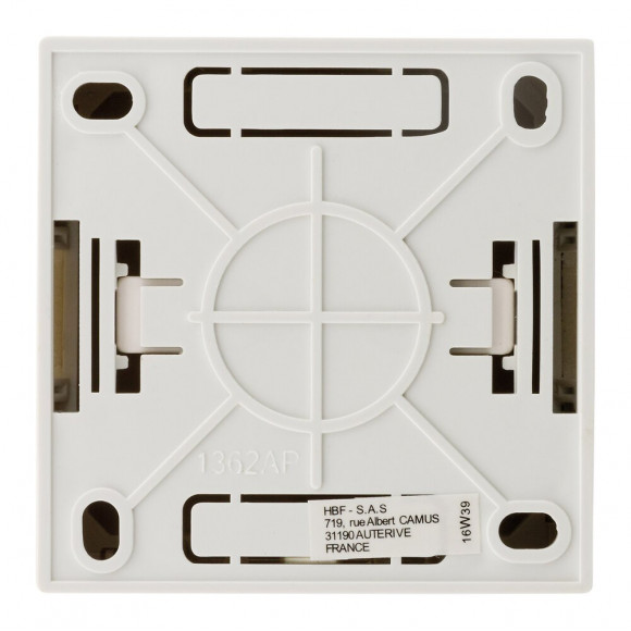 Prise 2p+t 16a Saillie Bel'vue- Blanc