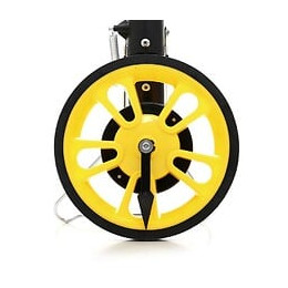 Dcraft - Roue De Mesure Avec Compteur - Diamètre 159 Mm - Alimentation 3v - Affichage Digital - Jaune