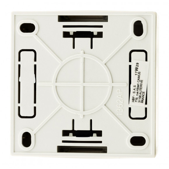 Poussoir Saillie Borne Auto Blanc - Bel'vue