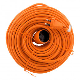Prolongateur 16a Ho5vv-f 2x 1,5 2p Sans Terre Orange 50m - Zenitech