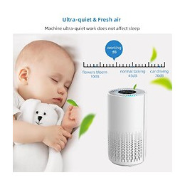 Purificateur D'air Oakland Blanc  H42cm 35w
