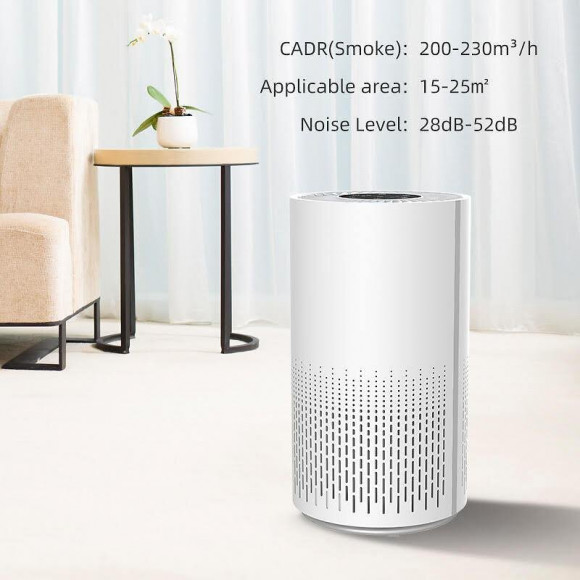 Purificateur D'air Oakland Blanc  H42cm 35w