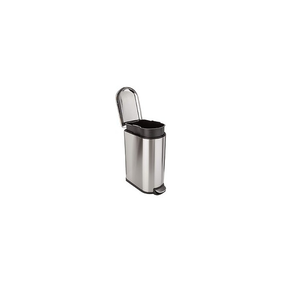 Poubelle De Cuisine À Pédale Fuller Argent Inox 40l