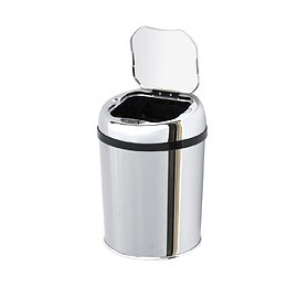 Poubelle De Sdb Automatique Artic  Inox 3l