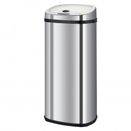 Poubelle De Cuisine Automatique Largo Chrome Inox 42l
