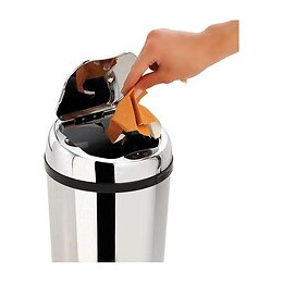 Poubelle De Sdb Automatique Artic  Inox 3l