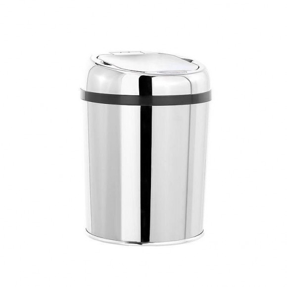 Poubelle De Sdb Automatique Artic  Inox 3l