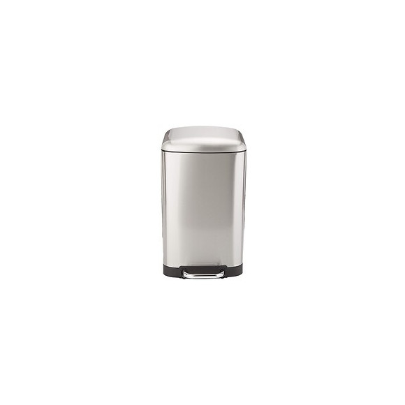 Poubelle De Cuisine À Pédale Greenwich Argent Inox 30l