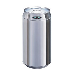 Poubelle De Cuisine Automatique Can Argent Inox 42l