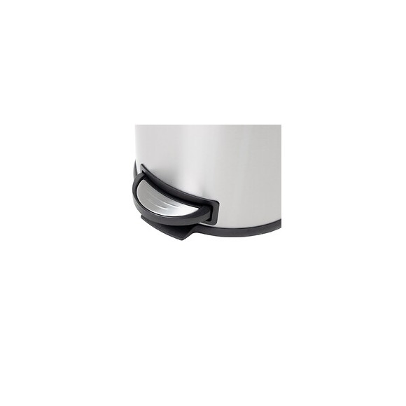 Poubelle De Cuisine À Pédale Urban Gris Inox 30l