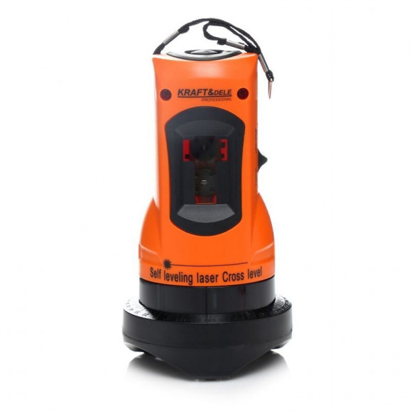Dcraft - Laser Croisé Automatique - Plage De Travail 5 M - Temps D'auto-nivellement 5 S - Dispositif De Mesure - Orange