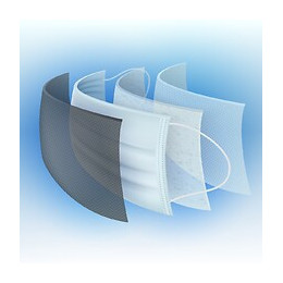 Lot De 60 Masque Chirurgical  Bleu Polypropylène