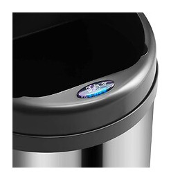 Poubelle De Cuisine Automatique Artic Silver Inox 50l