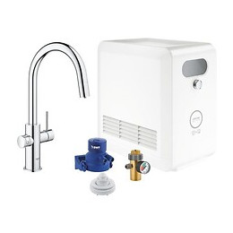 Grohe Kit Avec Mitigeur Bec C Blue Professionnel 31325002