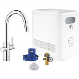 Grohe Kit Avec Mitigeur Bec C Blue Professionnel 31325002