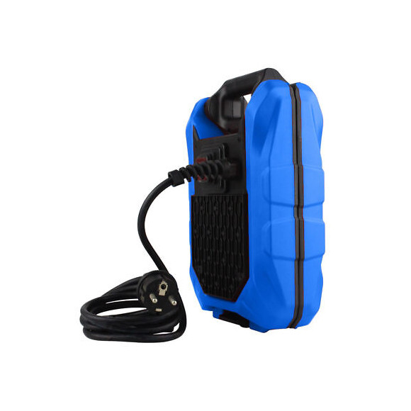 Double Projecteur Chantier Pro Filaire 2x20w - Coque Renforcée Pvc Ik08 - 290°