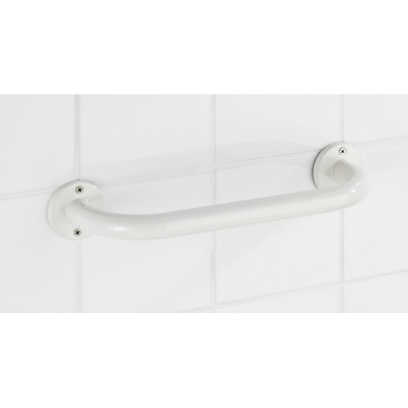 Barre D'appui À Fixer, Inox, L.36 Cm, Blanc
