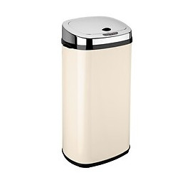 Poubelle De Cuisine Automatique Largo Crème Inox 42l