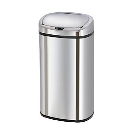 Poubelle De Cuisine Automatique Majestic Argent Inox 68l