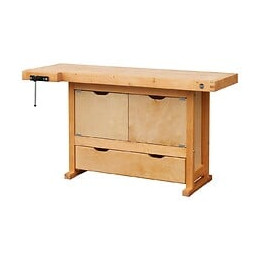 Etabli Bois 1 Tiroir 2 Portes - H 0,82 X L 0,50 X L 1,50 M