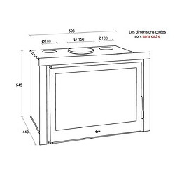 Insert À Bois Termofoc 12000w 59.6cm, 31748