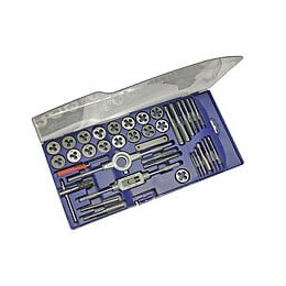 Coffret Plastique De Tarauds Et Filières 39 Pièces