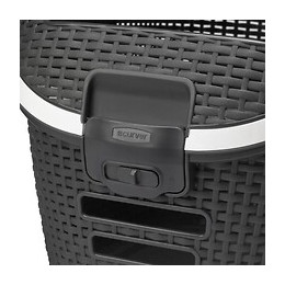 Curver Panier De Transport - Gris Anthracite - Pour Chat