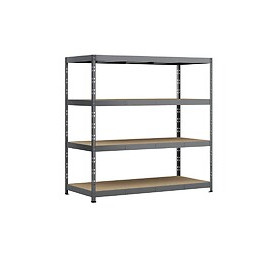 Etagère Rack Charge Lourde - 4 Plateaux - 220 X 80 Cm