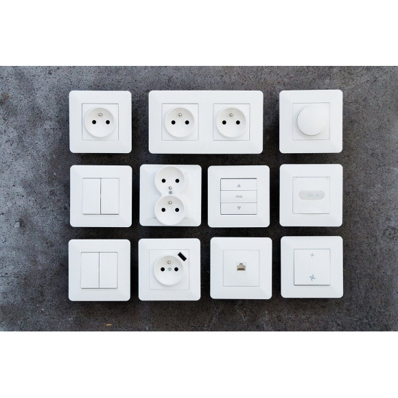 Prise Réseau Rj45 Cat6 Blanc - Artezo